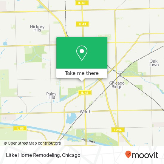 Mapa de Litke Home Remodeling