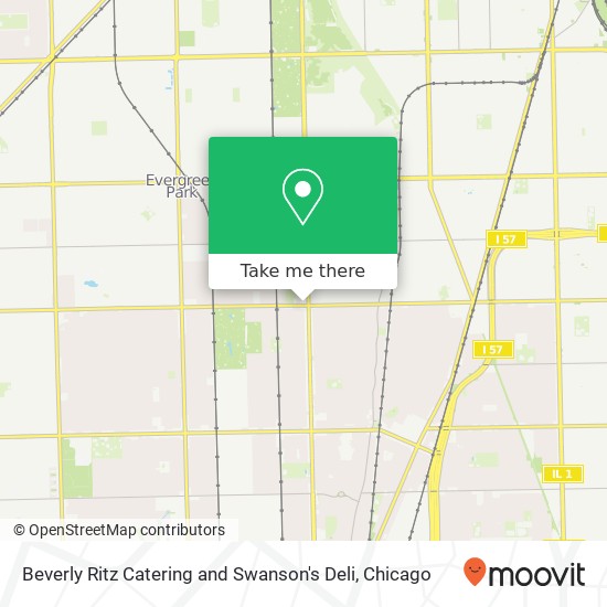 Mapa de Beverly Ritz Catering and Swanson's Deli