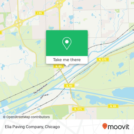 Elia Paving Company map
