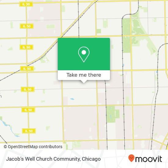 Jacob's Well Church Community map