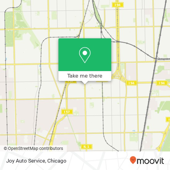 Mapa de Joy Auto Service