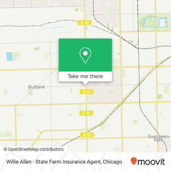 Willie Allen - State Farm Insurance Agent map