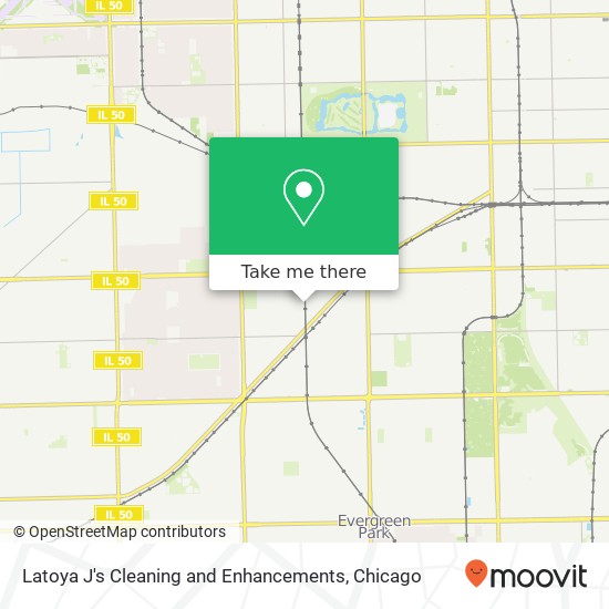 Latoya J's Cleaning and Enhancements map