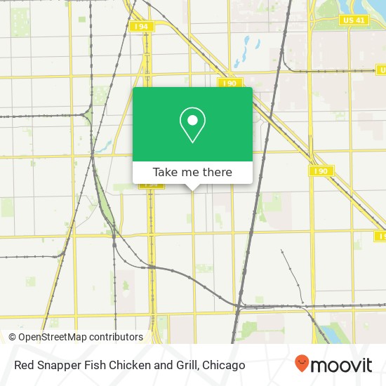 Red Snapper Fish Chicken and Grill map