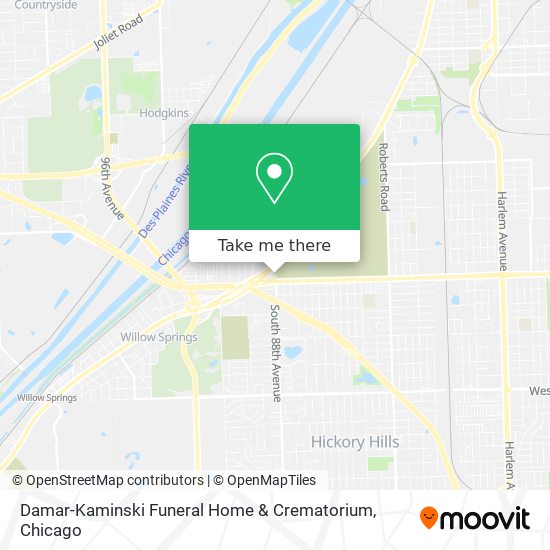 Mapa de Damar-Kaminski Funeral Home & Crematorium