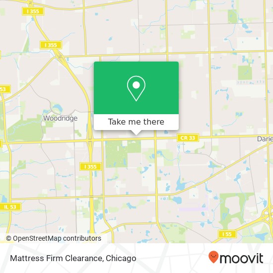 Mattress Firm Clearance map