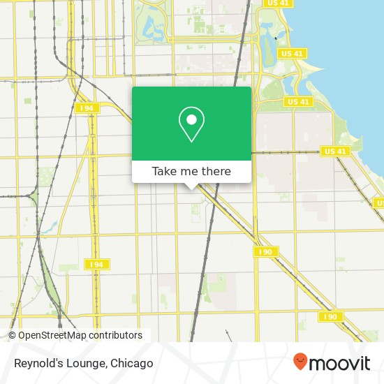 Reynold's Lounge map