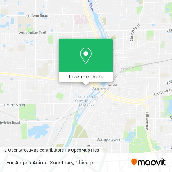 Fur Angels Animal Sanctuary map