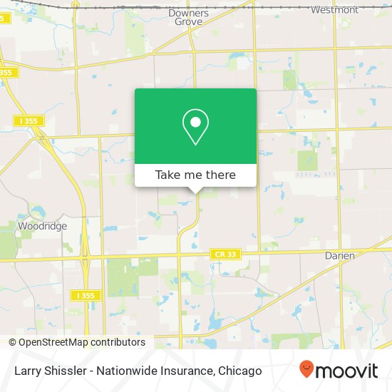 Larry Shissler - Nationwide Insurance map