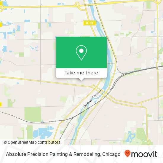 Absolute Precision Painting & Remodeling map