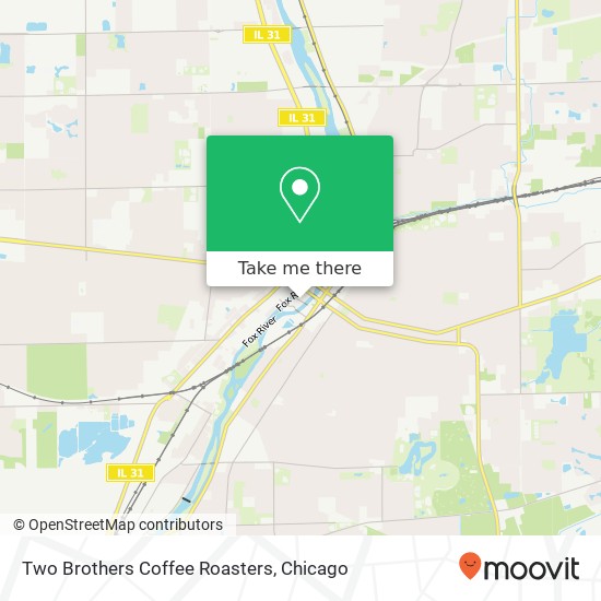 Two Brothers Coffee Roasters map