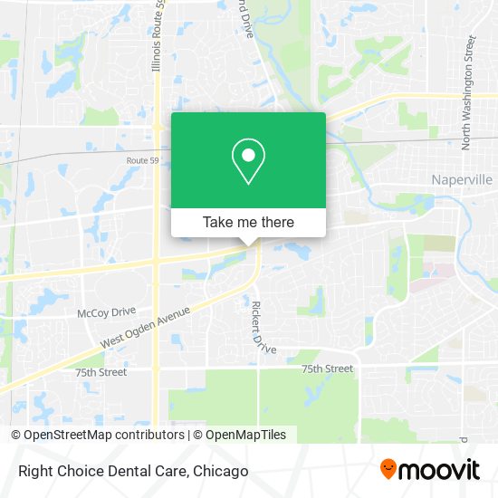 Right Choice Dental Care map