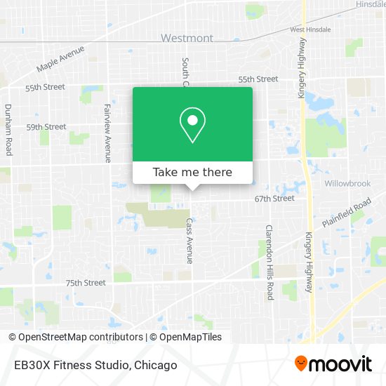 EB30X Fitness Studio map