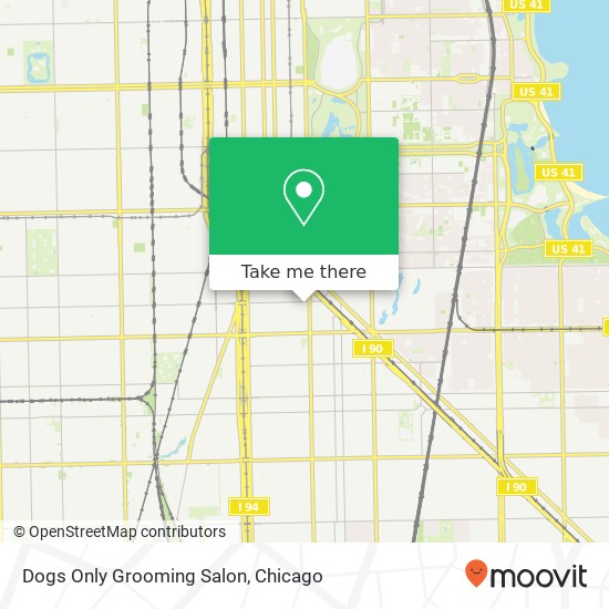 Mapa de Dogs Only Grooming Salon