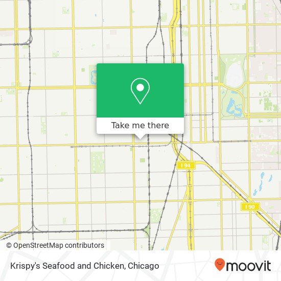 Mapa de Krispy's Seafood and Chicken