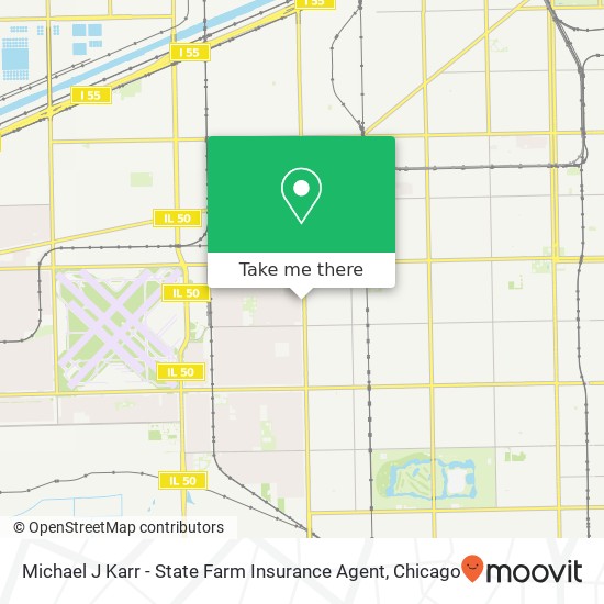 Michael J Karr - State Farm Insurance Agent map