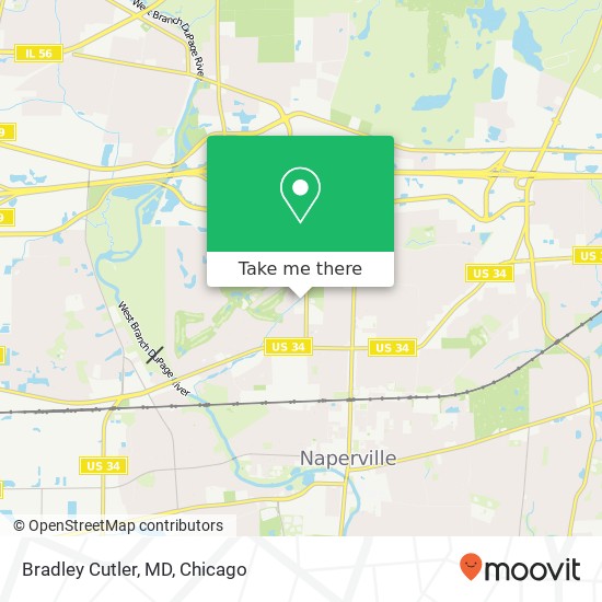 Mapa de Bradley Cutler, MD