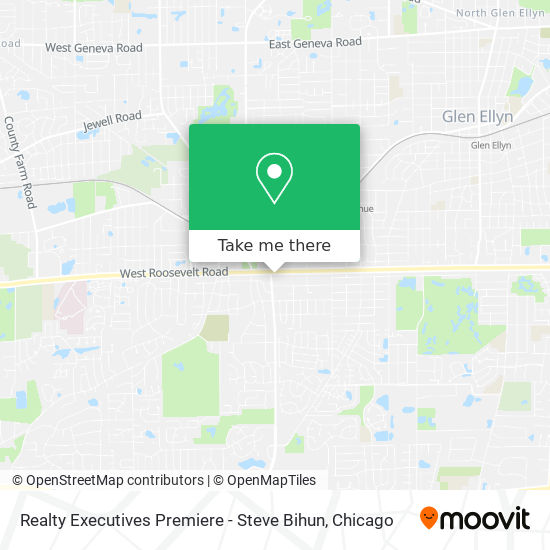 Realty Executives Premiere - Steve Bihun map