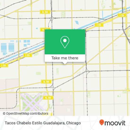 Mapa de Tacos Chabelo Estilo Guadalajara