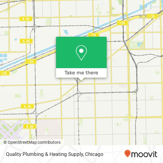 Quality Plumbing & Heating Supply map