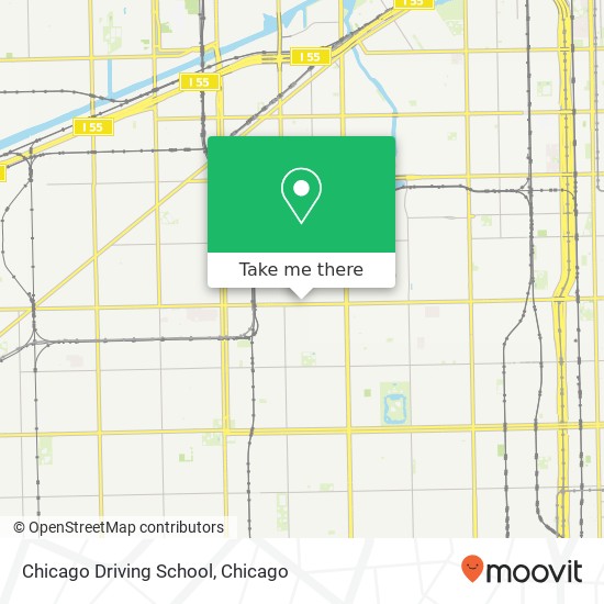 Chicago Driving School map