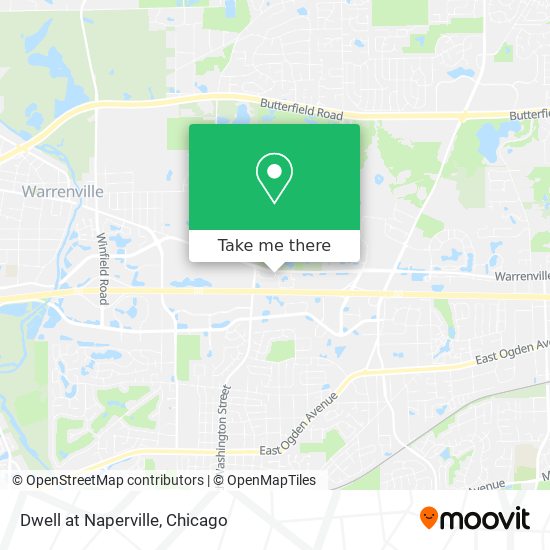 Mapa de Dwell at Naperville