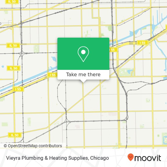 Vieyra Plumbing & Heating Supplies map