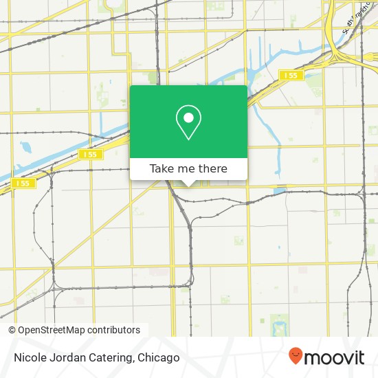 Nicole Jordan Catering map