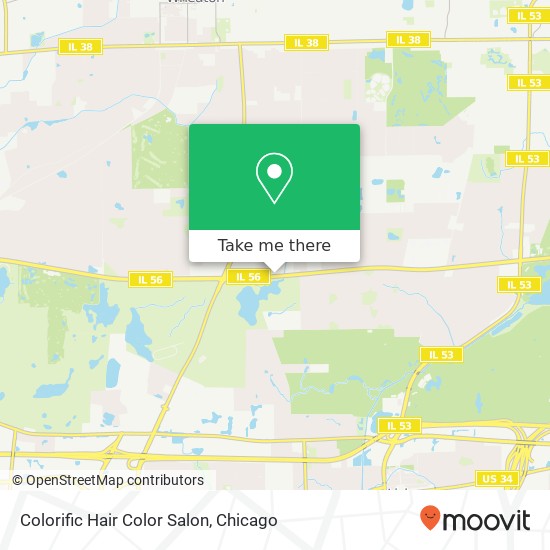 Colorific Hair Color Salon map