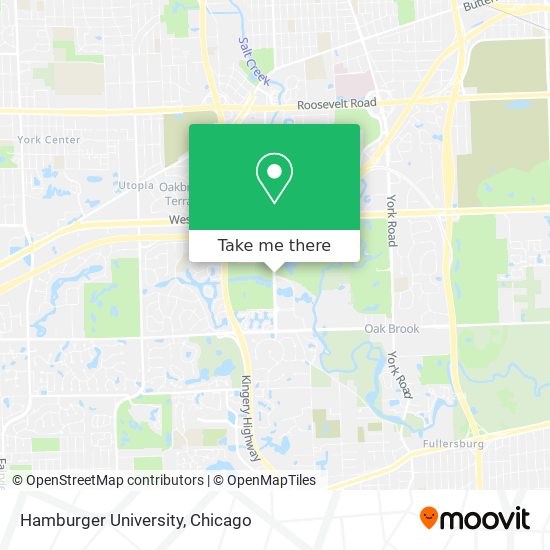 Hamburger University map