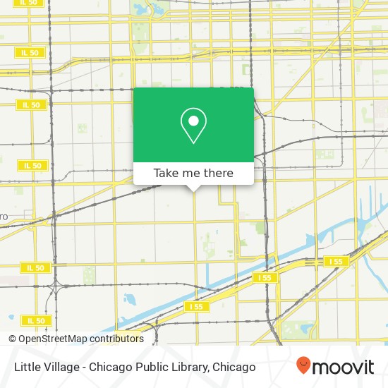 Little Village - Chicago Public Library map