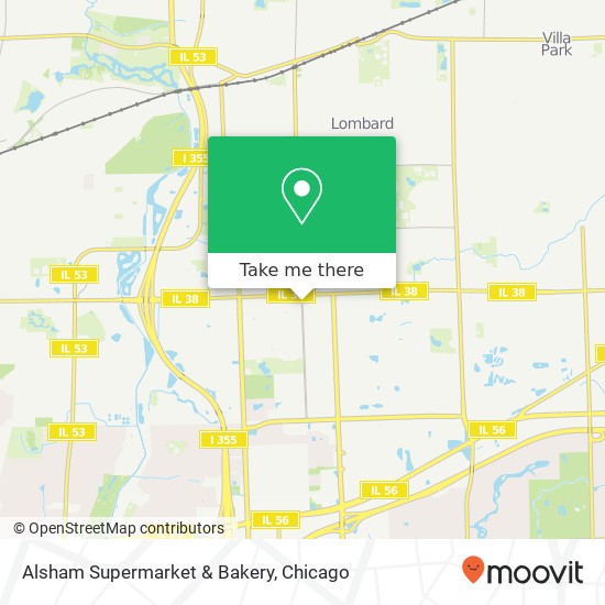 Alsham Supermarket & Bakery map