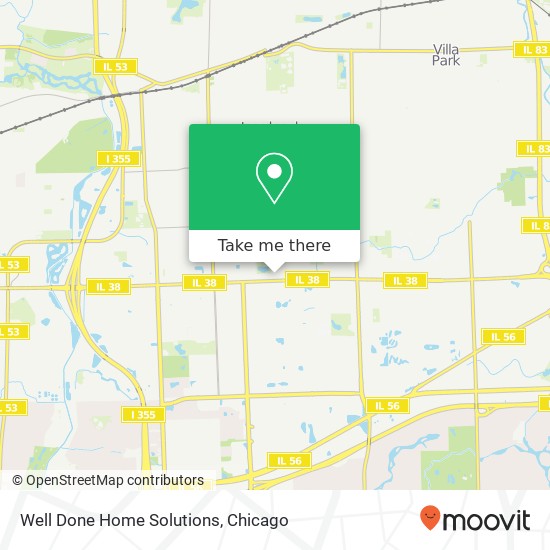 Well Done Home Solutions map