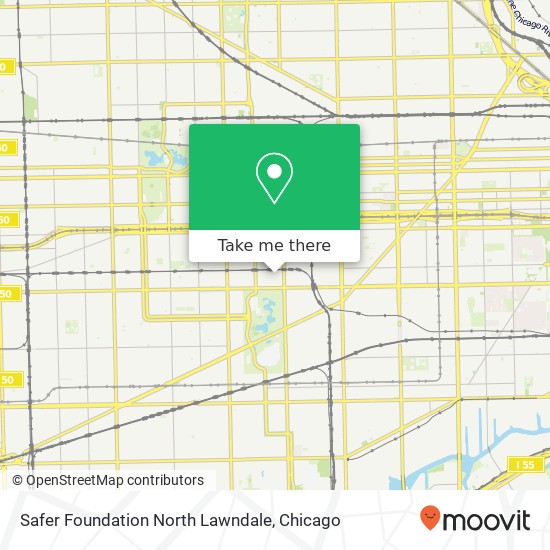Safer Foundation North Lawndale map