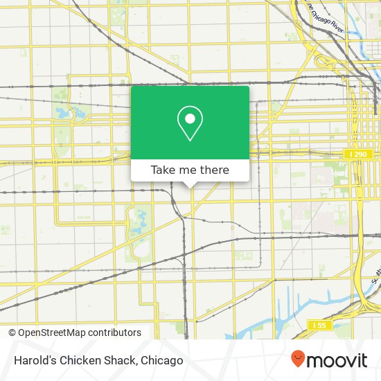 Mapa de Harold's Chicken Shack