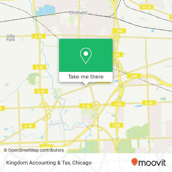 Kingdom Accounting & Tax map