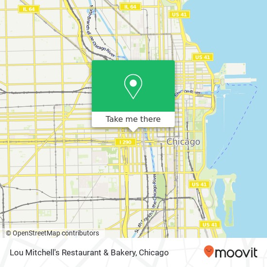Lou Mitchell's Restaurant & Bakery map