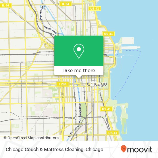 Mapa de Chicago Couch & Mattress Cleaning