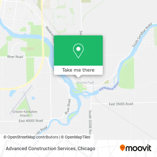 Advanced Construction Services map