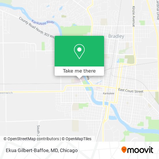 Mapa de Ekua Gilbert-Baffoe, MD