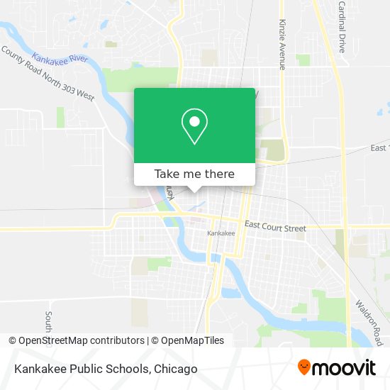 Mapa de Kankakee Public Schools