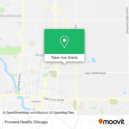 Provena Health map