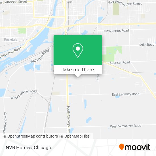 NVR Homes map