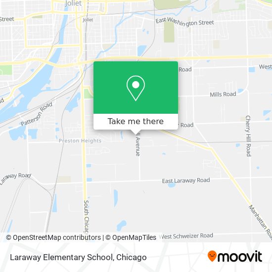 Mapa de Laraway Elementary School