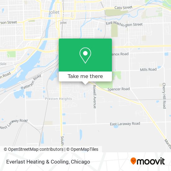 Mapa de Everlast Heating & Cooling