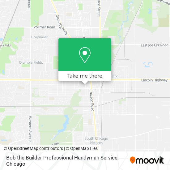 Bob the Builder Professional Handyman Service map