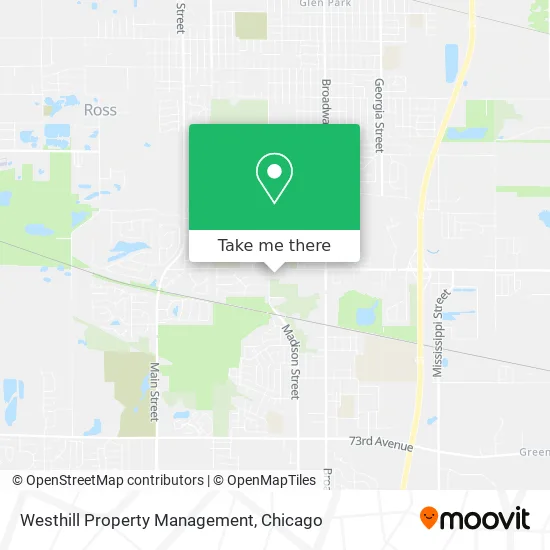 Westhill Property Management map