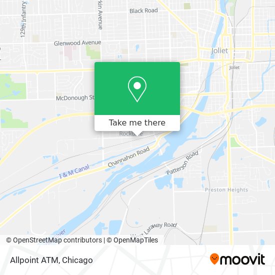 Allpoint ATM map