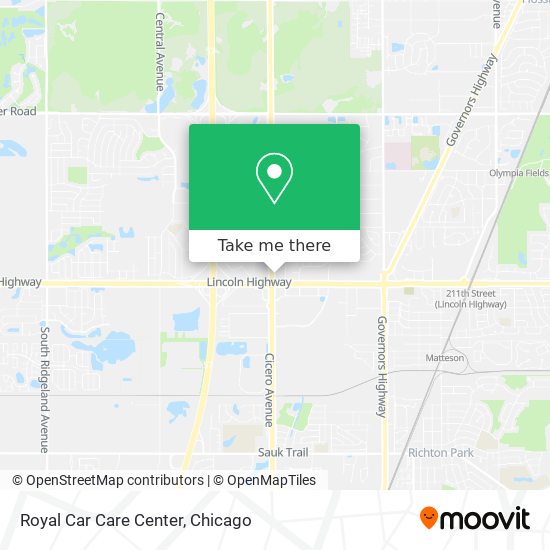 Royal Car Care Center map