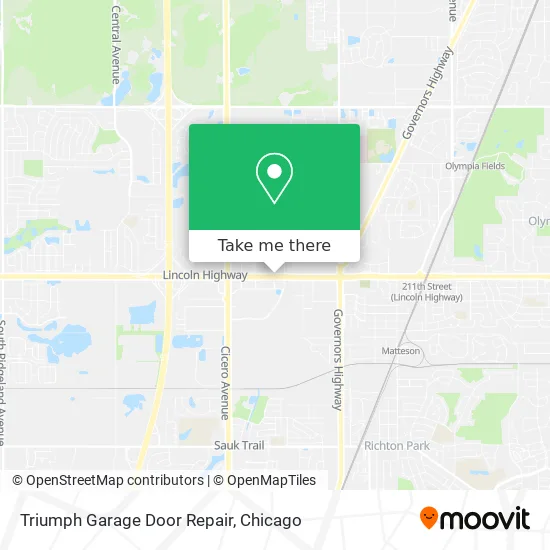 Triumph Garage Door Repair map